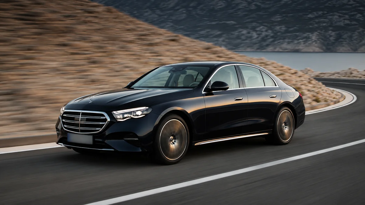 Mercedes E-Class — representative vehicle